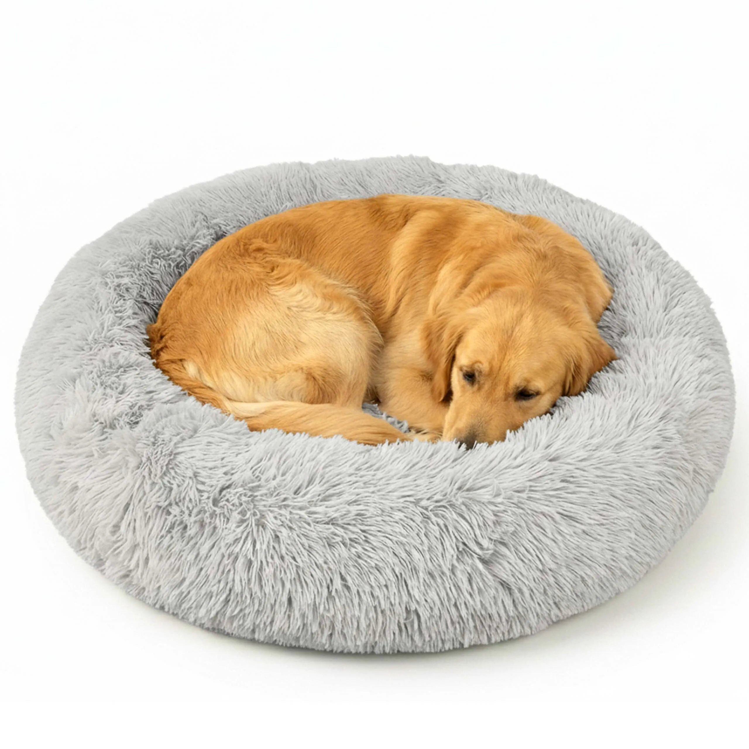 Cuccia per cani, cuscino rotondo