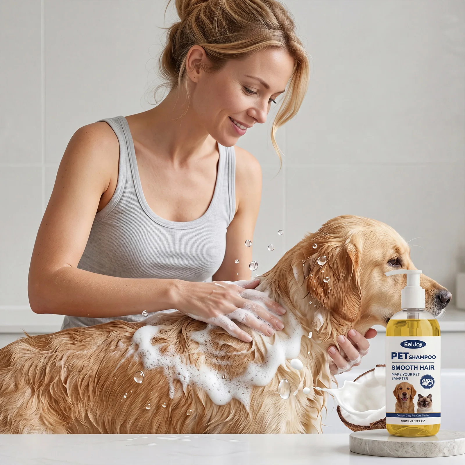 Shampoo per Cani e Gatti Idratante per Pelli Sensibili - immagine 2