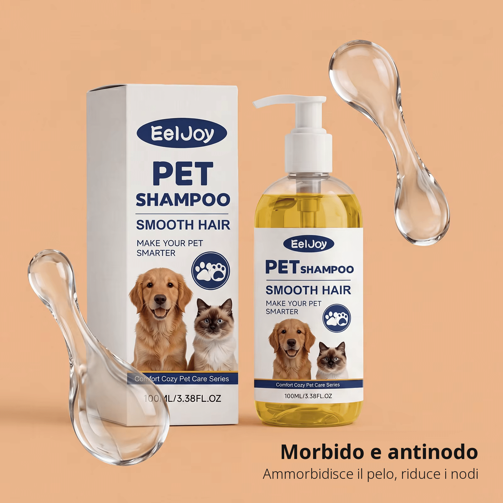 Shampoo per Cani e Gatti Idratante per Pelli Sensibili - immagine 3